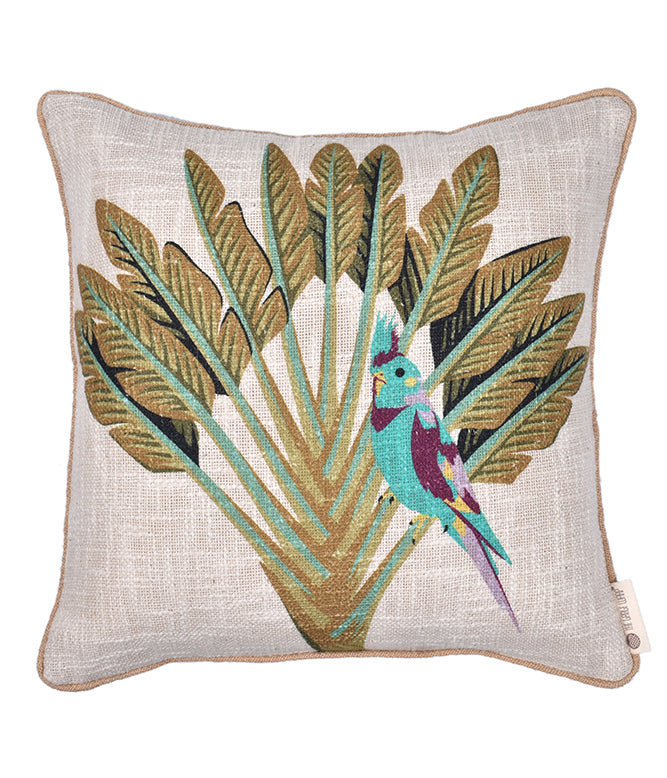 Tropical Gateway Cushion Cover
