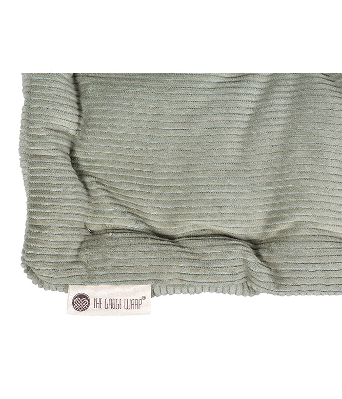 Pistachio Green Corduroy Floor Bed Mattress