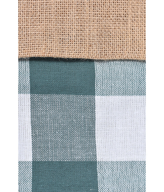 Holiday Stockings (Green & White Check) - TGW