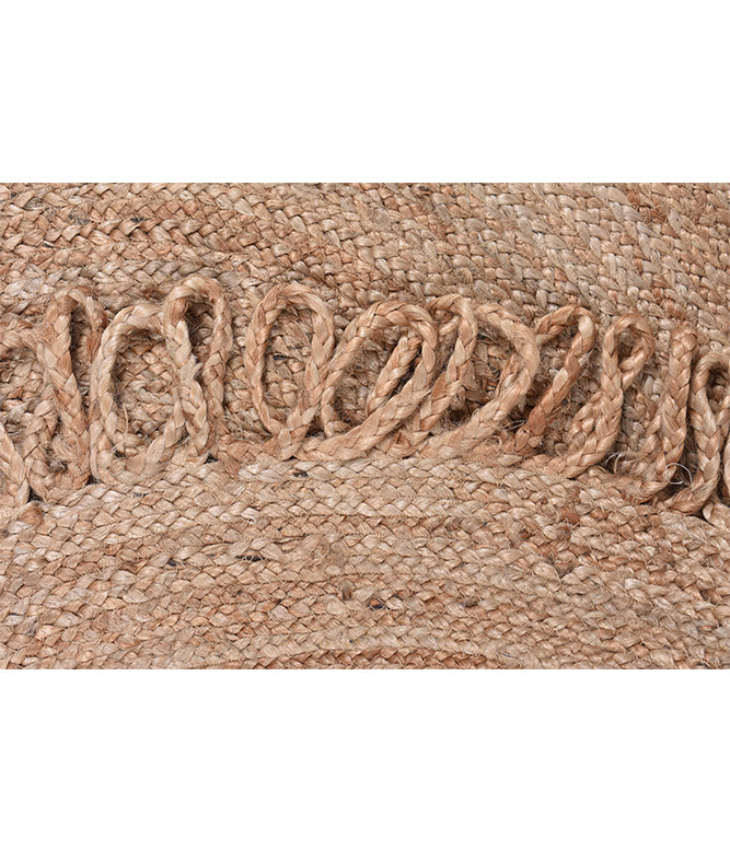 Round Braided Ends Jute Rug (SMALL) - TGW