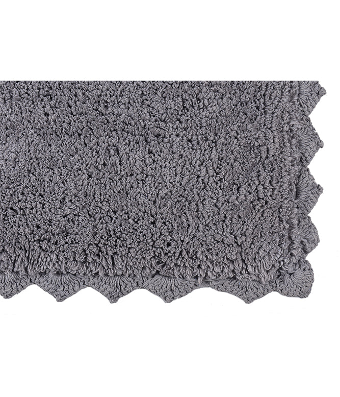 CLOUD WALK RECTANGLE BATH MAT - LIGHT GREY - TGW