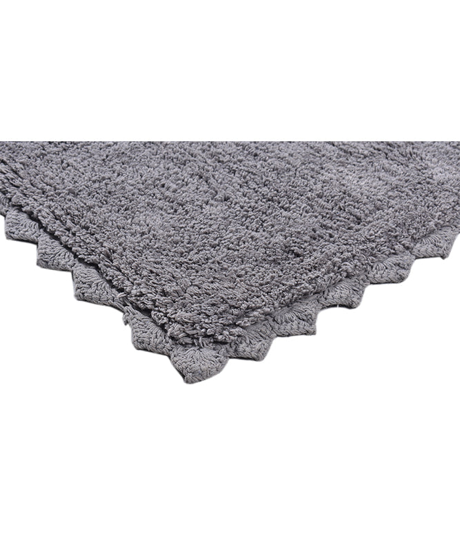 CLOUD WALK RECTANGLE BATH MAT - LIGHT GREY - TGW