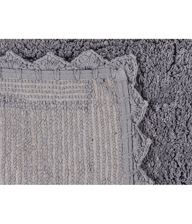 CLOUD WALK RECTANGLE BATH MAT - LIGHT GREY - TGW