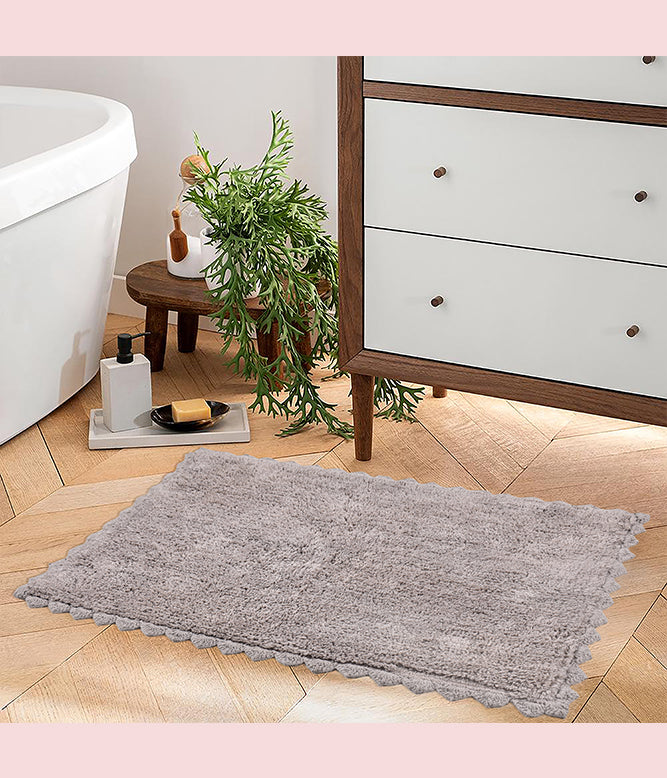 CLOUD WALK RECTANGLE BATH MAT - BEIGE - TGW