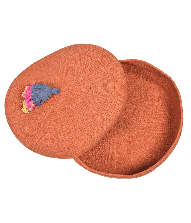 Joyful Woven Box (Orange) - TGW