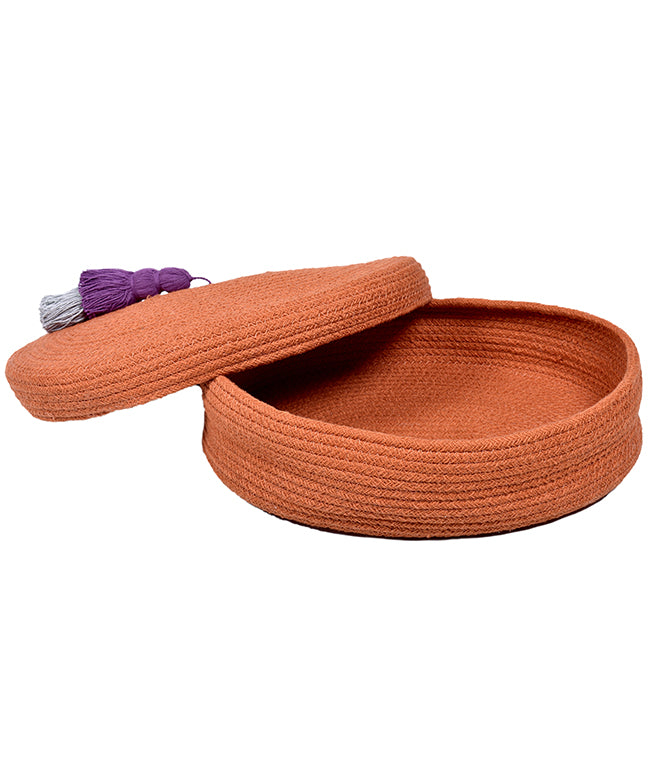 Joyful Woven Box (Orange) - TGW