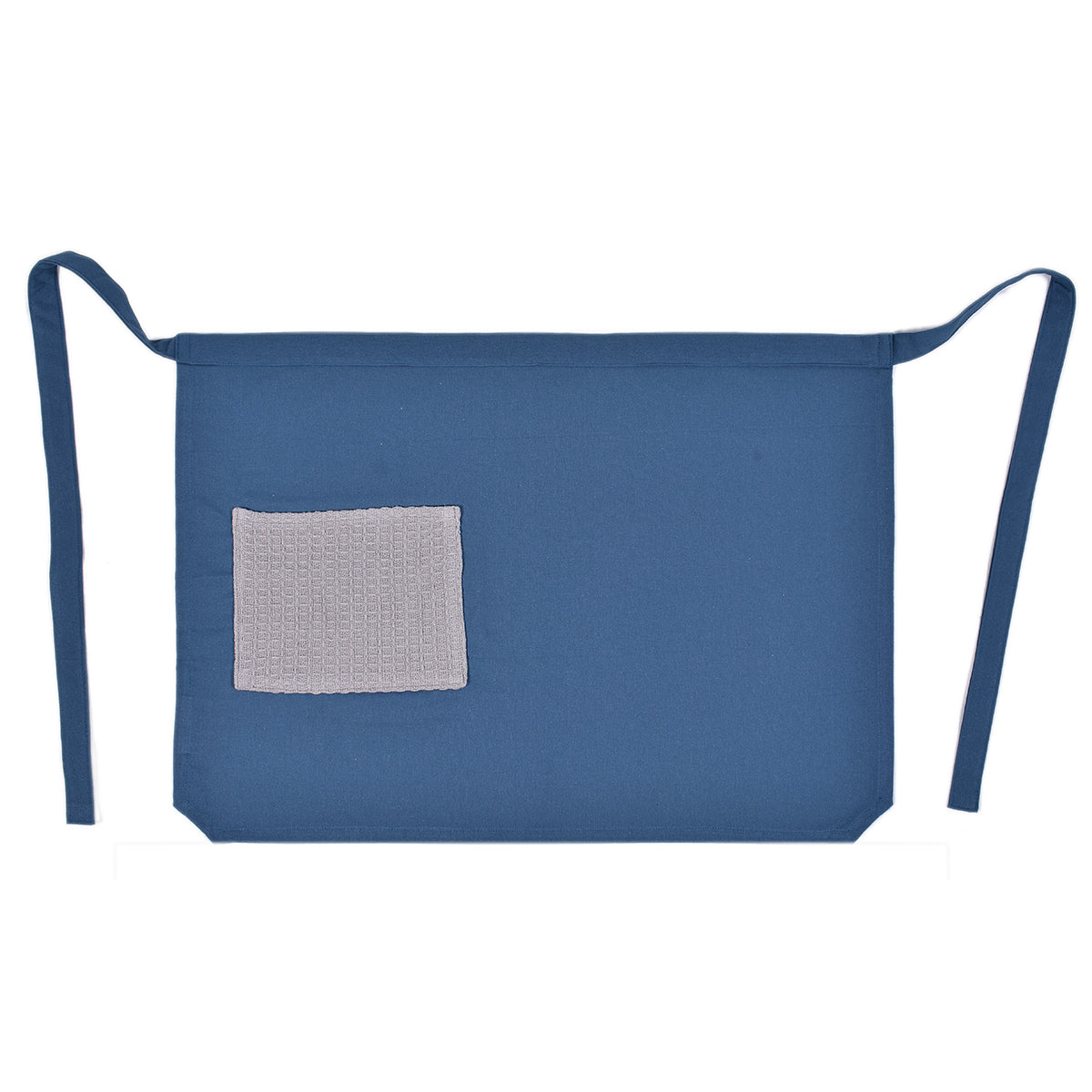 Culinary Companions - Chic Grey & Teal Waist Apron - TGW