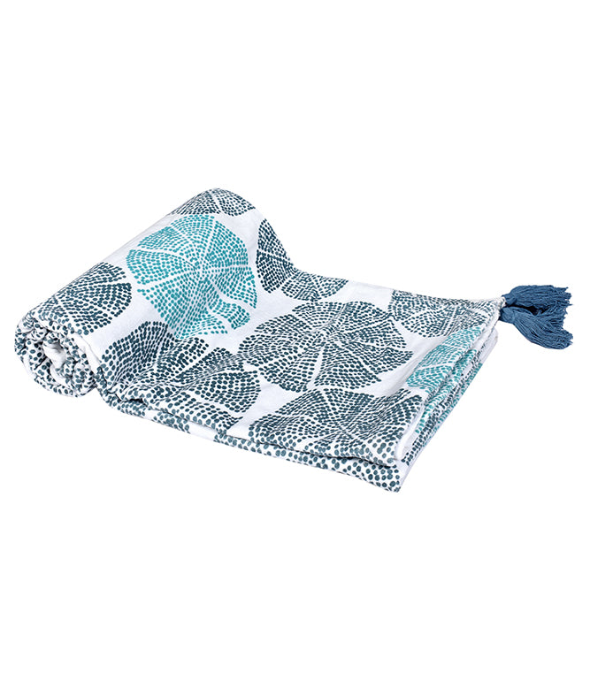 Whimsy Blue Throw - TGW