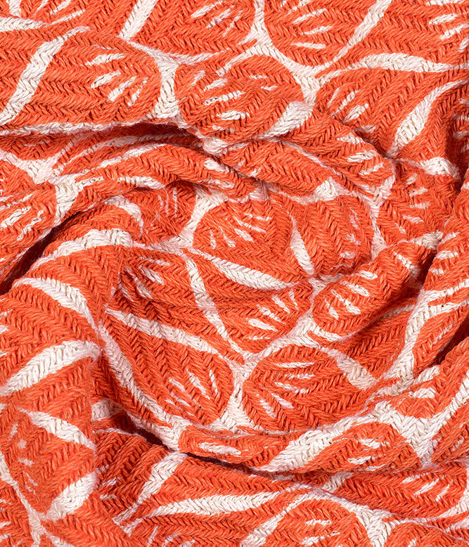 Whimsy Orange Throw - TGW