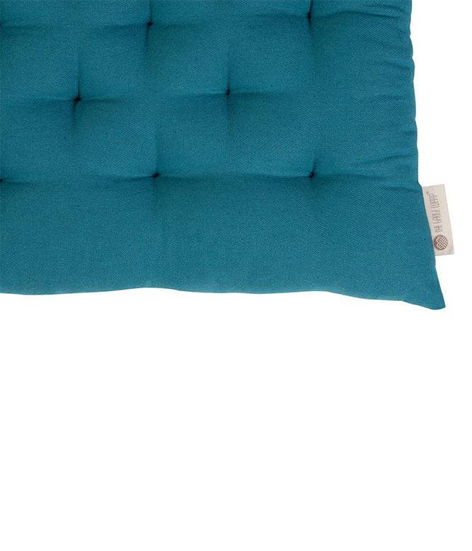 Colour Blocking Chairpad (Teal) - TGW