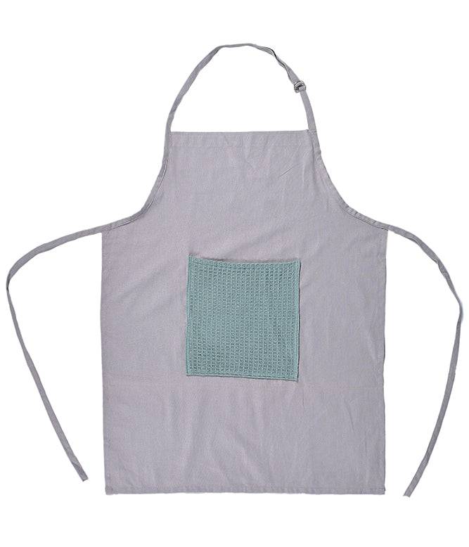 Culinary Companions - Chic Grey & Green Apron - TGW