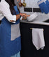 Culinary Companions - Chic Grey & Teal Apron - TGW