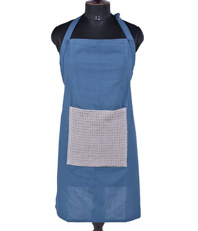 Culinary Companions - Chic Grey & Teal Apron - TGW