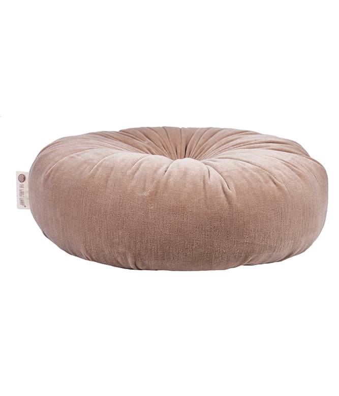 Gathered Perfect Beige Cushion - TGW
