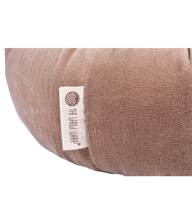 Gathered Perfect Beige Cushion - TGW