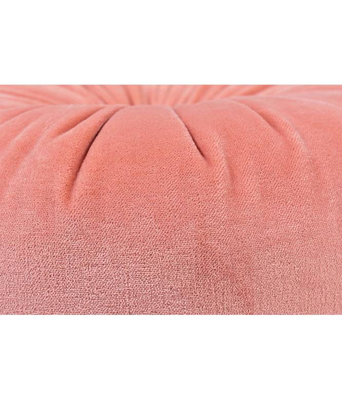 Gathered Pink Bloom Cushion - TGW