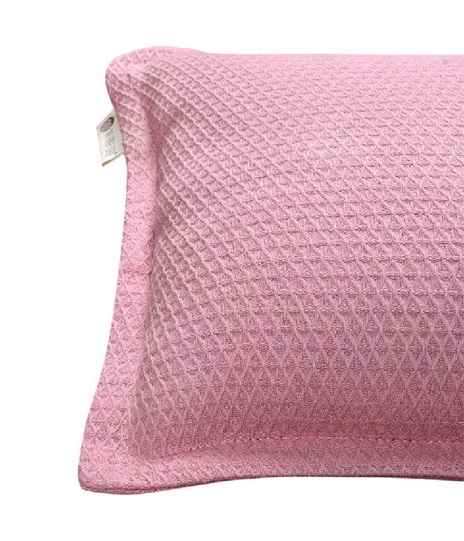 Intertwined pink cushion cover - TGW