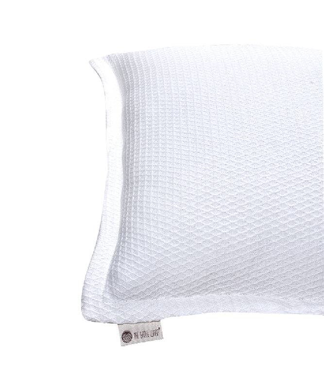 Intertwined white cushion cover - TGW