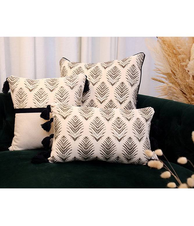 Leaf Foil Cushion Cover - Set of 5 - TGW