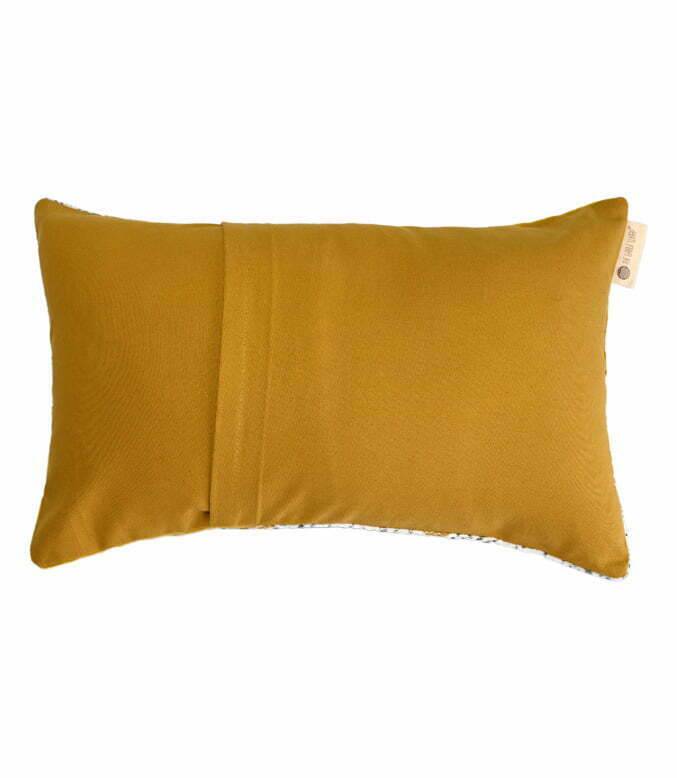 Makhamalee Ocre Lumbar Cushion Cover - TGW