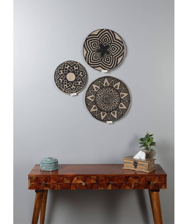 Mandala Jute Wall Art (Large) - TGW