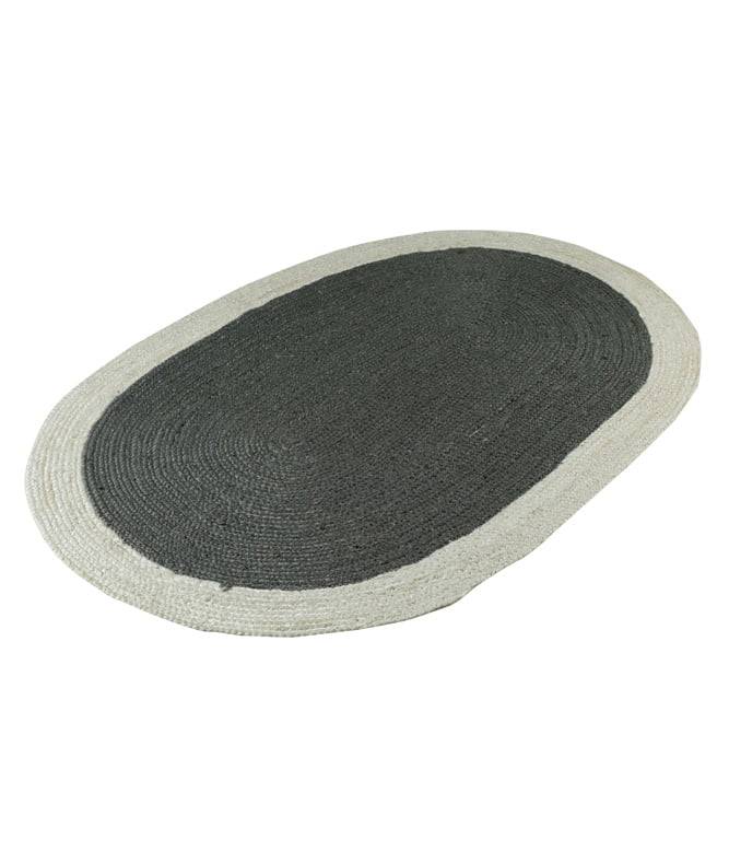Oval Flatwoven Jute Rug - TGW