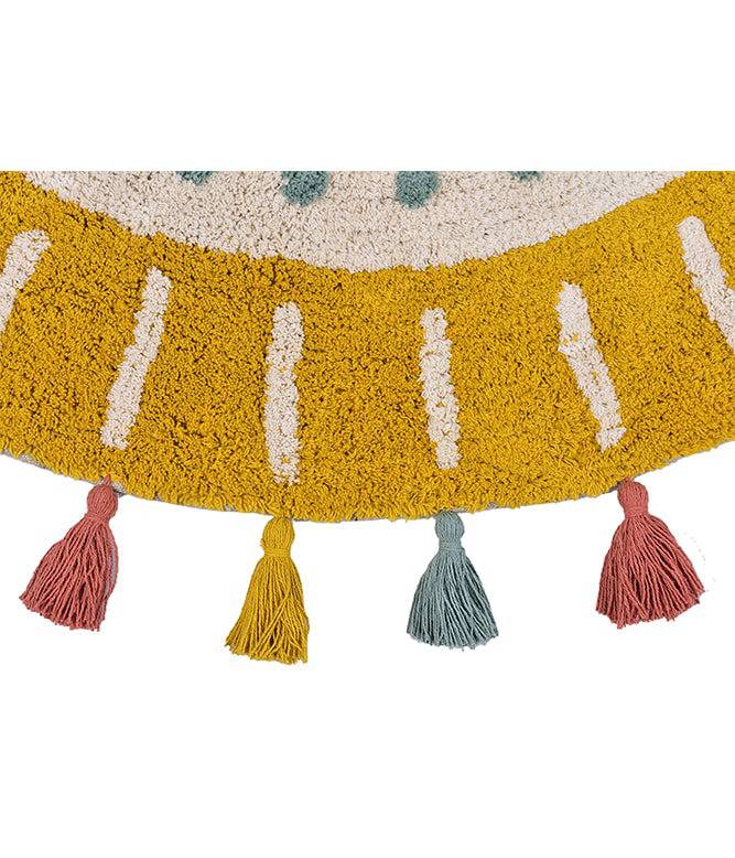 RAINBOW FUSION ROUND RUG - TGW