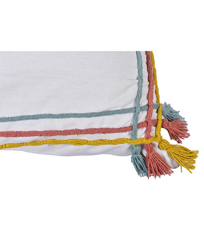 RAINBOW ON THE EDGE LUMBAR CUSHION COVER - TGW