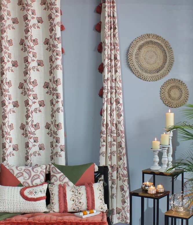 Round Handwoven Jute Wall Art - TGW