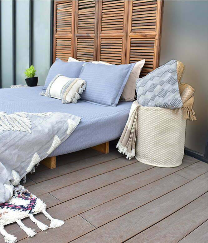 Swirl Bedding Set Slate Grey - TGW