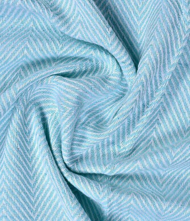 The Blue Chevron Throw - TGW