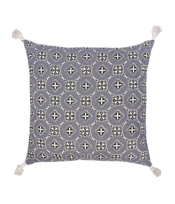 The Greige Warp 100% Cotton Cushion with Filling (Set of 2) - TGW