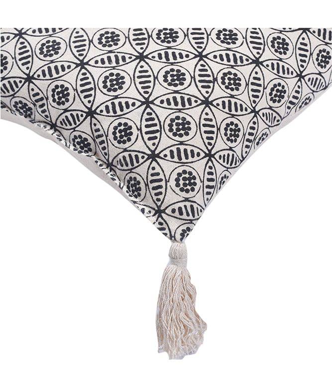 The Greige Warp 100% Cotton Cushion with Filling (Set of 2) - TGW