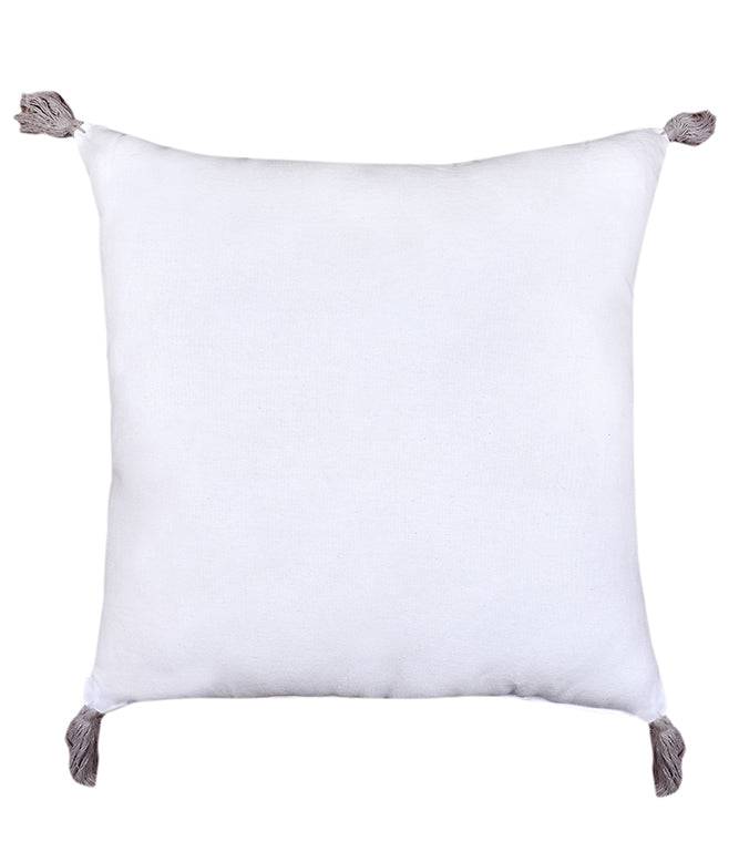 The Greige Warp 100% Cotton Cushion with Filling (Set of 2) - TGW