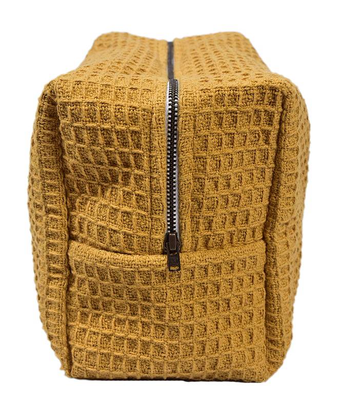 Waffle Dopp Kit (Ochre Yellow) - TGW