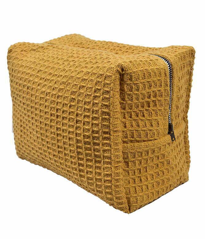 Waffle Dopp Kit (Ochre Yellow) - TGW