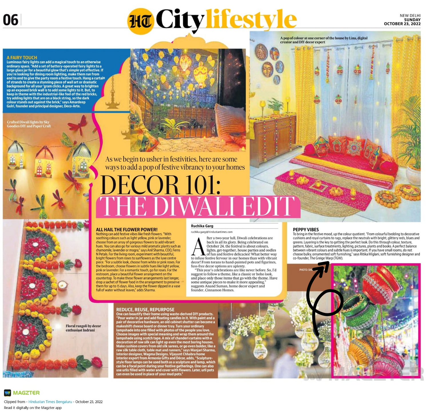 TGW Talks About Diwali Decor – HT City