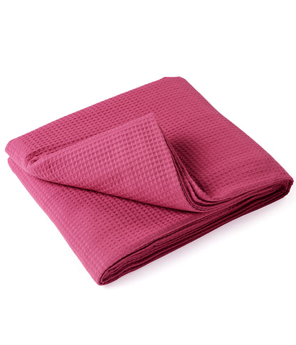 Waffle QUEEN bedcover (Purple) - TGW