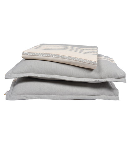 Saanjh Bed Set (Grey)