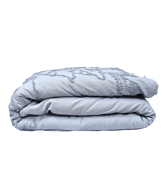 Petal Perfect Duvet - Grey