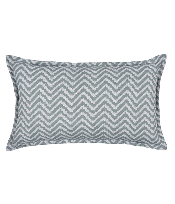 Vibrant Wave Lumbar Printed Cushion Cover - Set of 2 - TGW