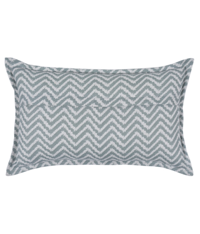 Vibrant Wave Lumbar Printed Cushion Cover - Set of 2 - TGW