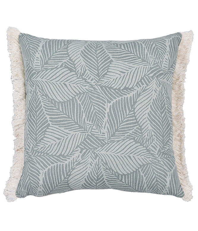 Leafy Serenity Printed Cushion Cover - set of 2 - TGW