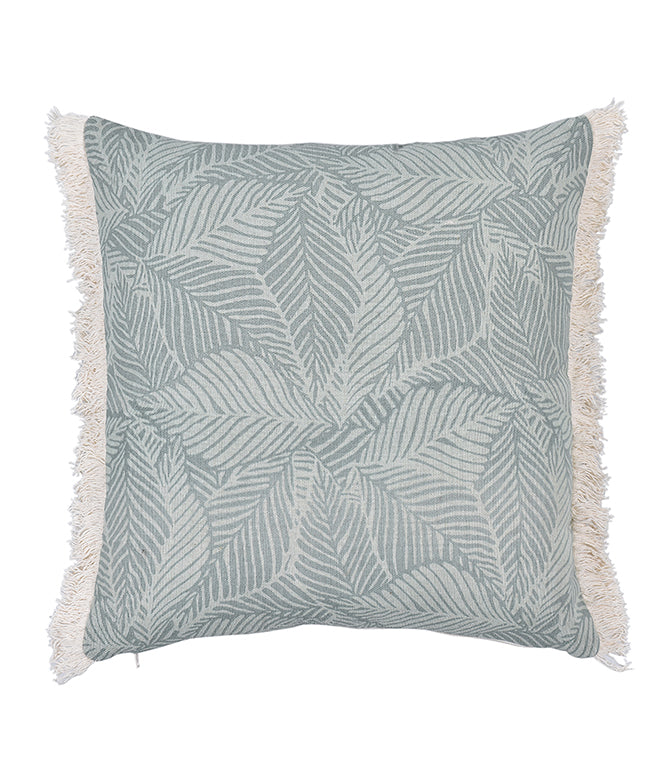 Leafy Serenity Printed Cushion Cover - set of 2 - TGW