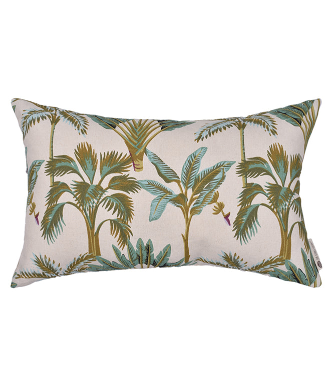 Palm Play Lumbar Cushion Cover