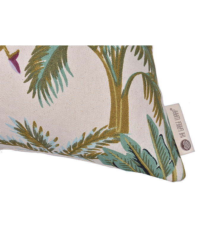 Palm Play Lumbar Cushion Cover