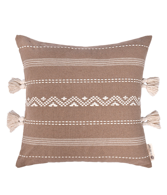 Stripes of Light Cushion Cover (Beige)