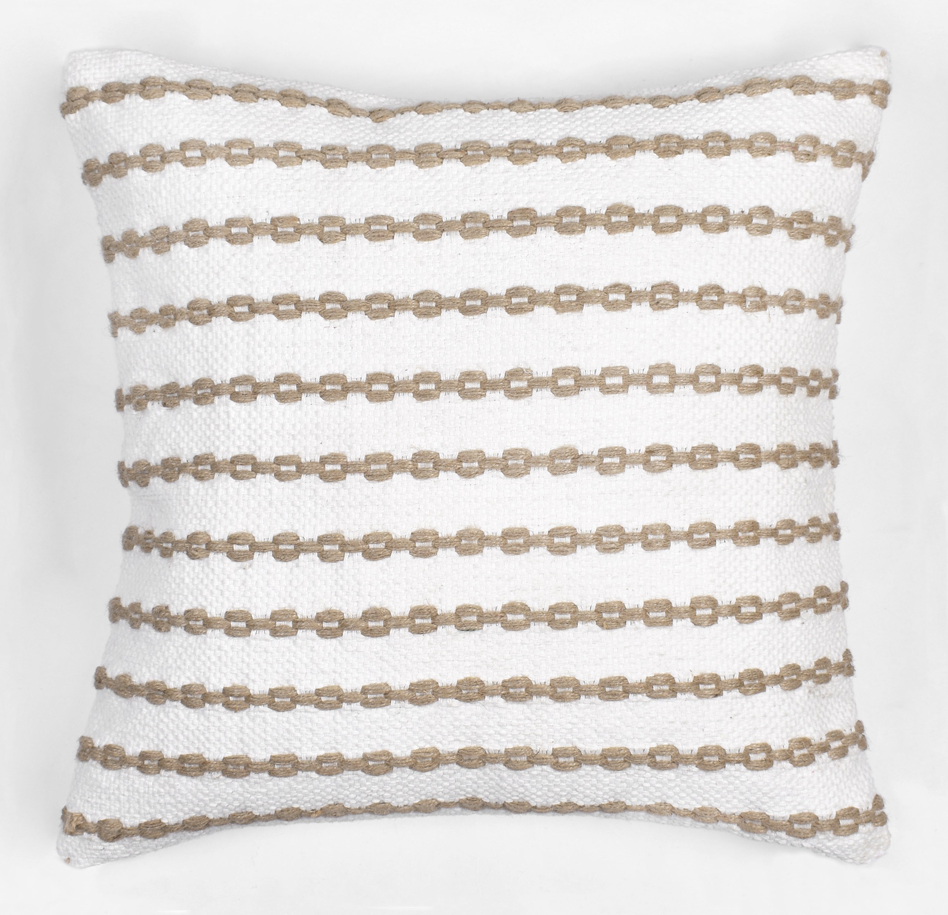 Rustic Chain Cushion Cover