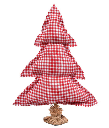 Festive Mini Christmas Tree (Red &amp; White) - TGW