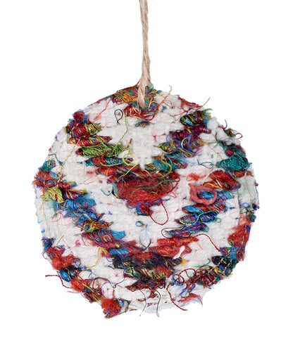 Sustainable Fabric Ornaments (Multi) - TGW